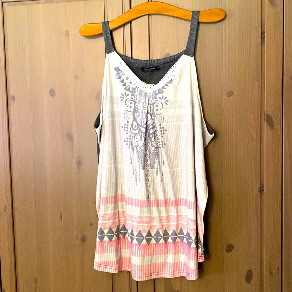 Loose flowing tank top